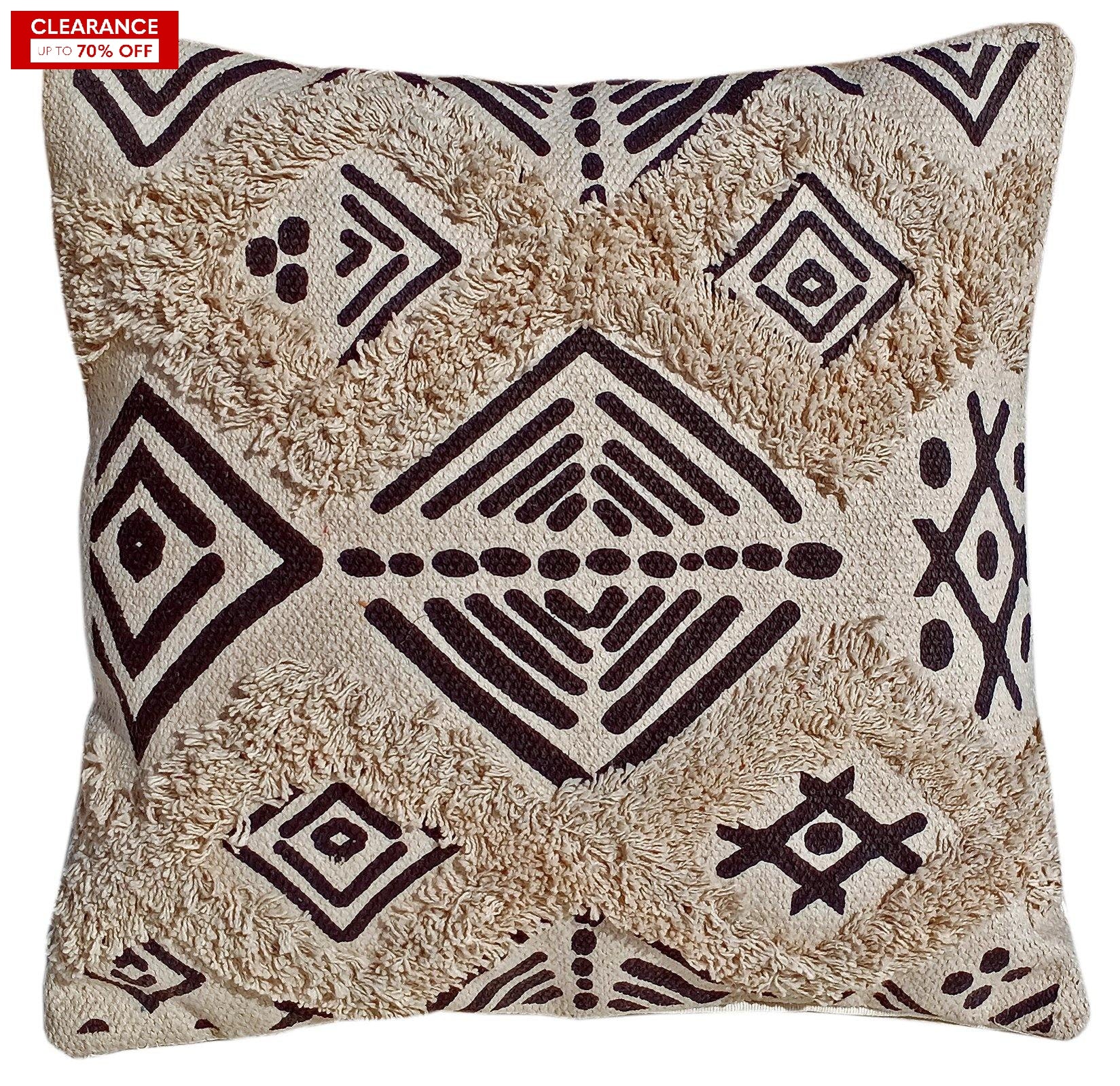 16" bohemian Cushion Cover -ikkigai - The Teal Thread