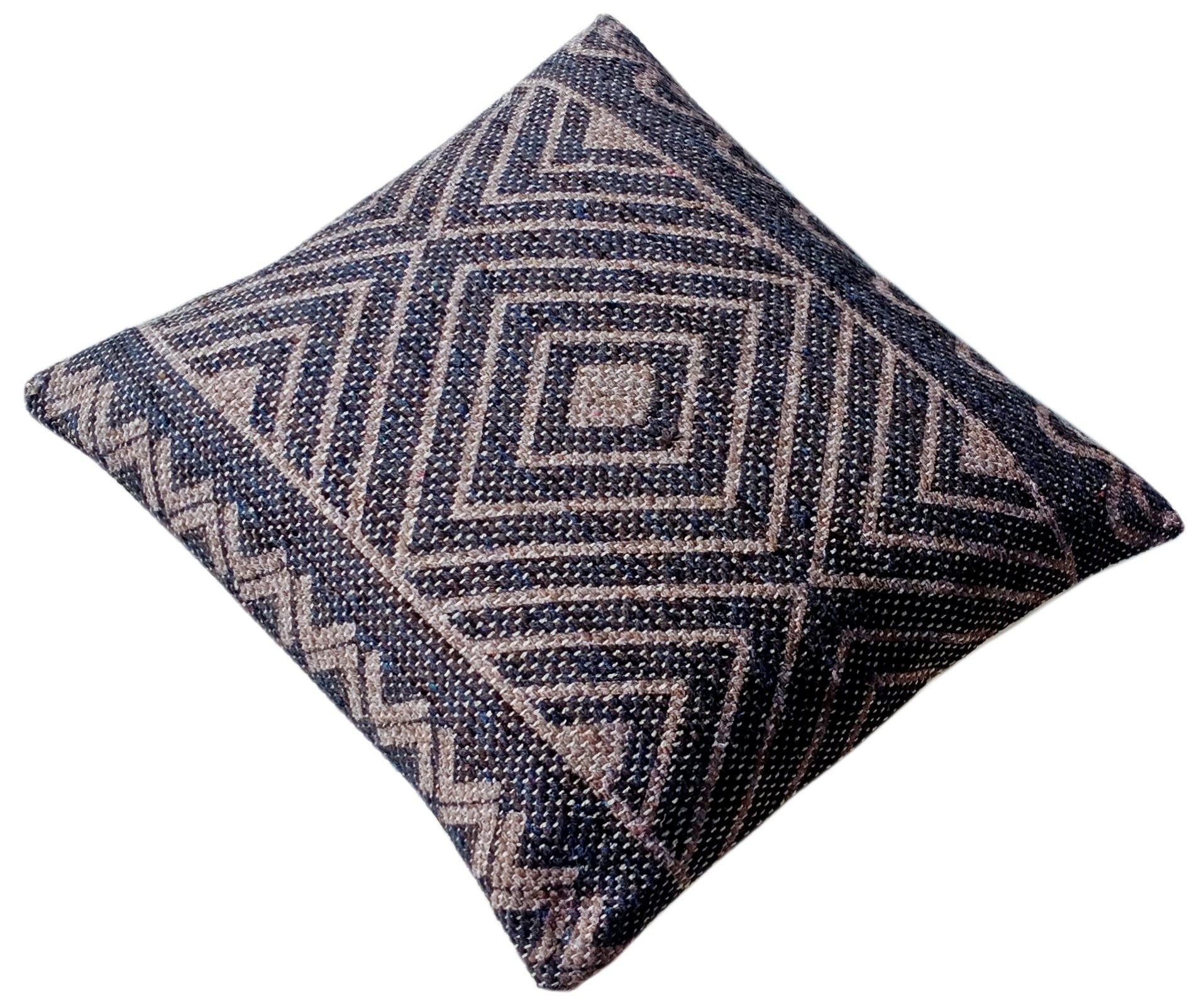 18" Designer Cushion Cover -Geometric - The Teal Thread