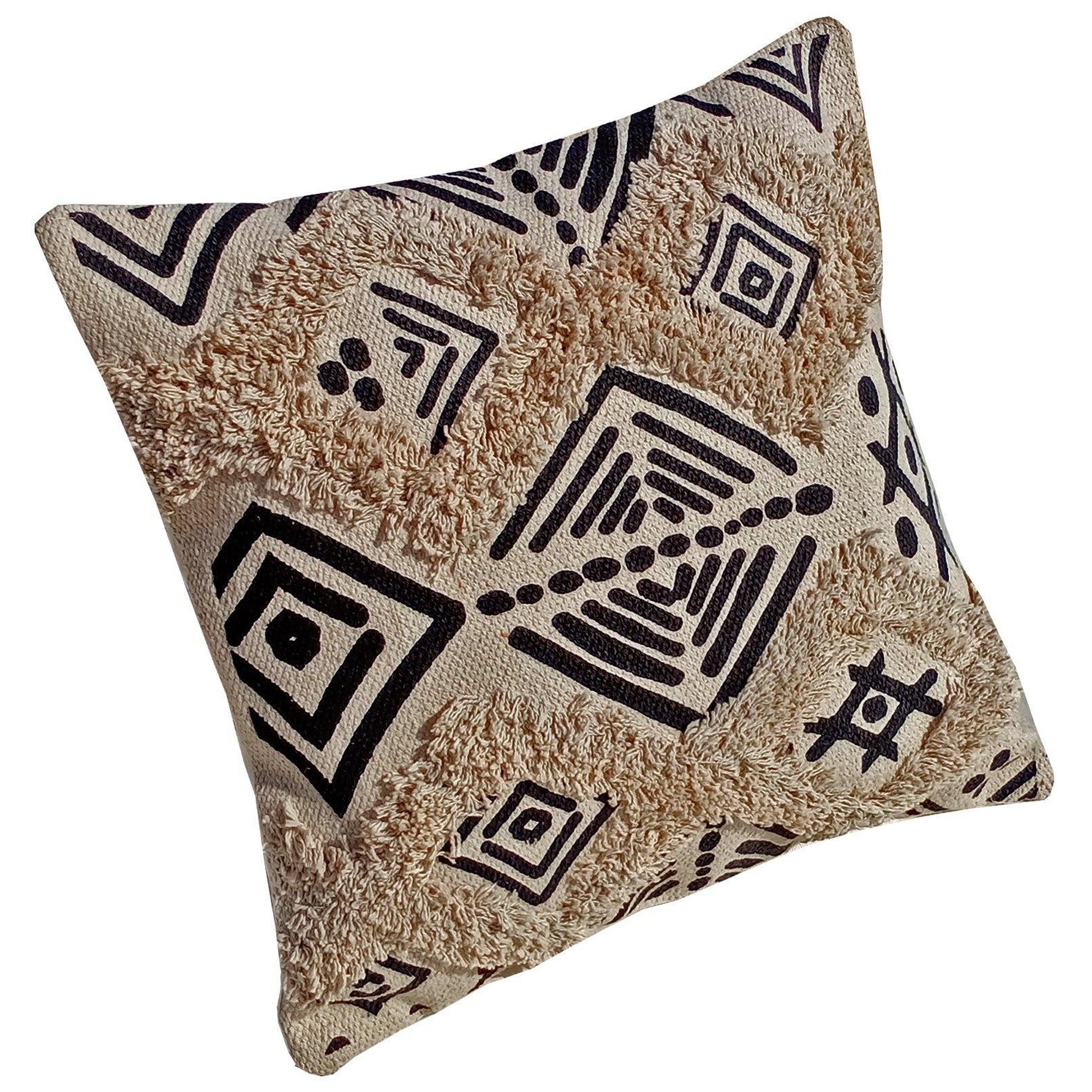 16" bohemian Cushion Cover -ikkigai - The Teal Thread