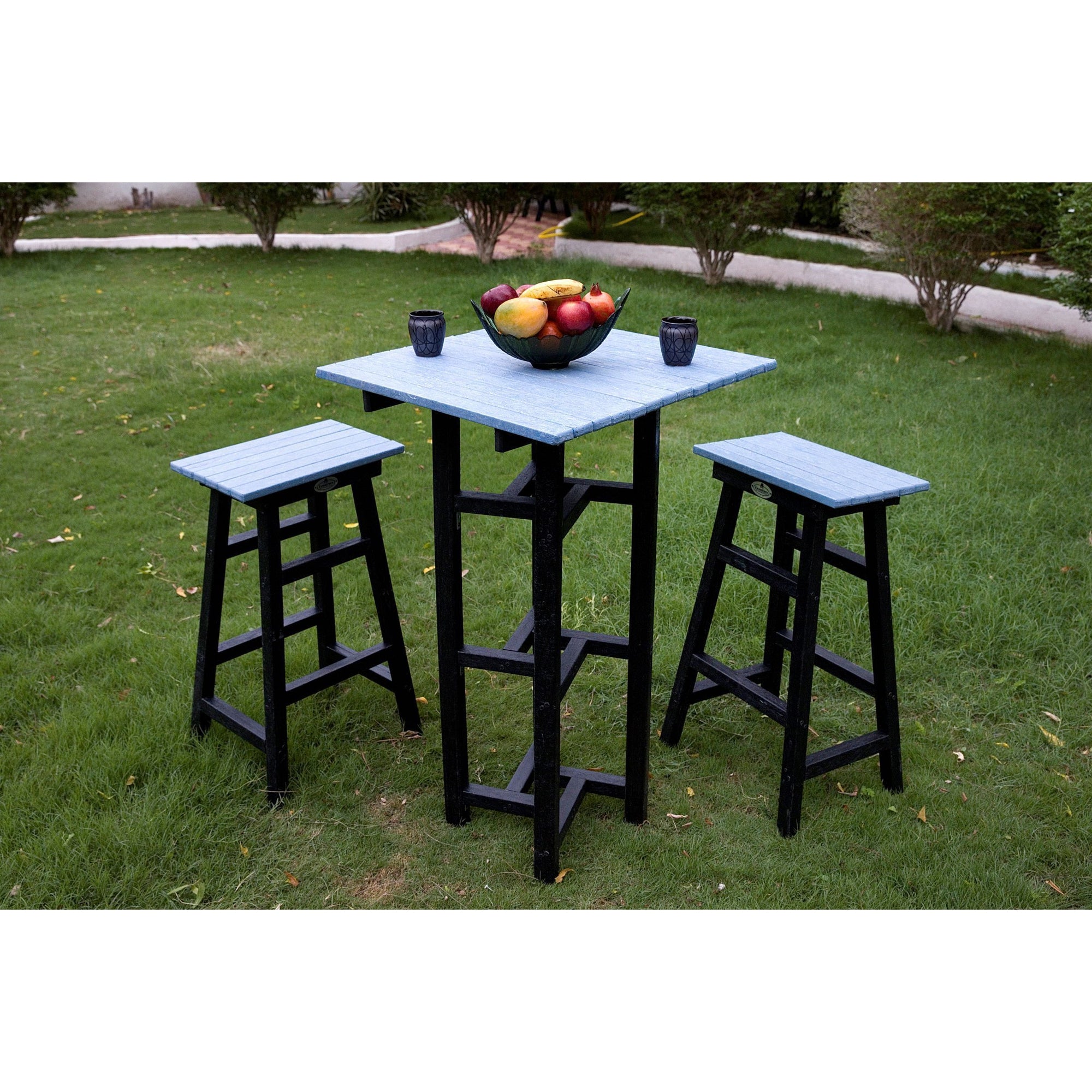 Econiture Belle Bar Stool Set The Teal Thread