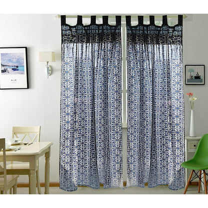 Modal Curtain Pair White - The Teal Thread