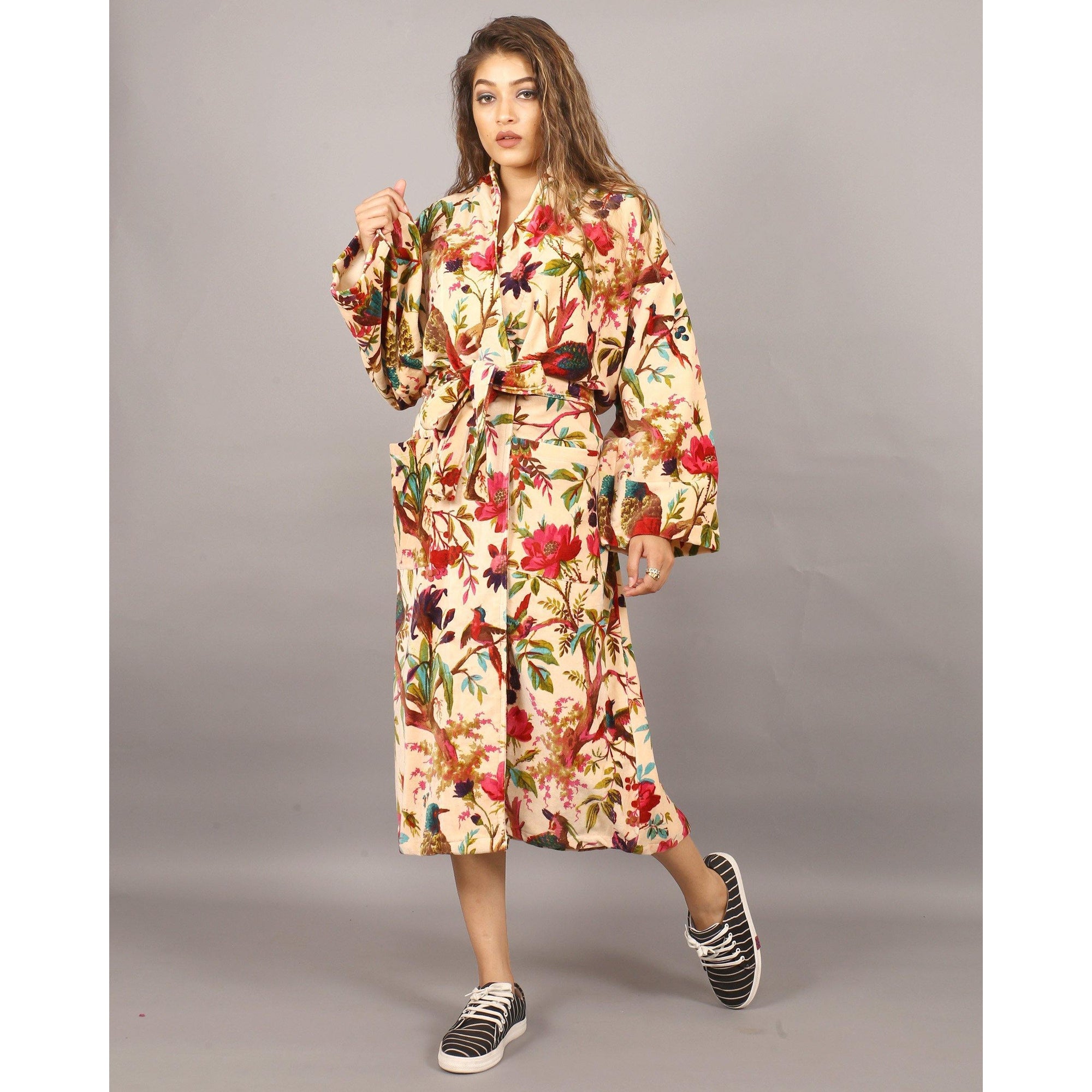 Peach kimono jacket hotsell